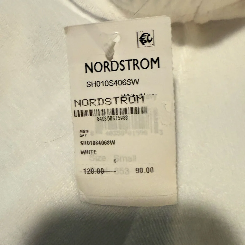 Sporty & Rich Serif Logo Terry Short - Picture 4 of 6